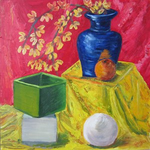 still life/acrylic