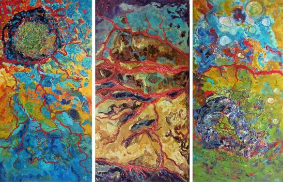 abstract painting martine